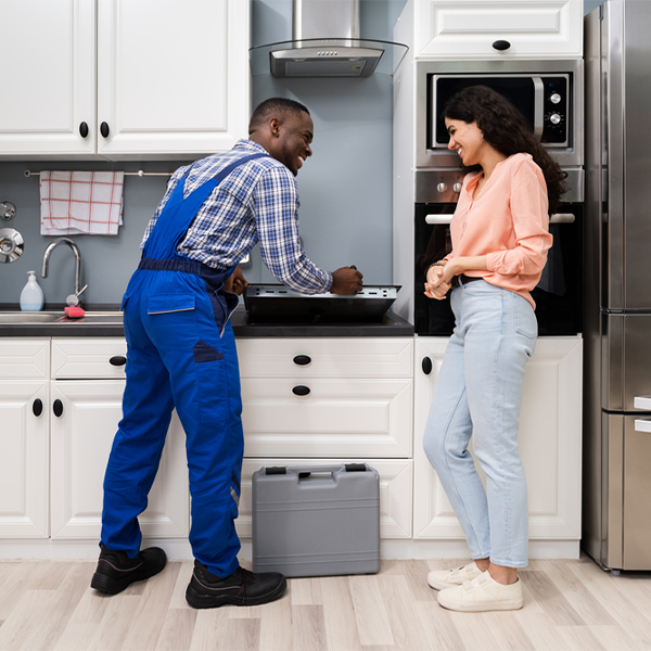 what kind of warranty do you offer on your cooktop repair services in Schuyler County